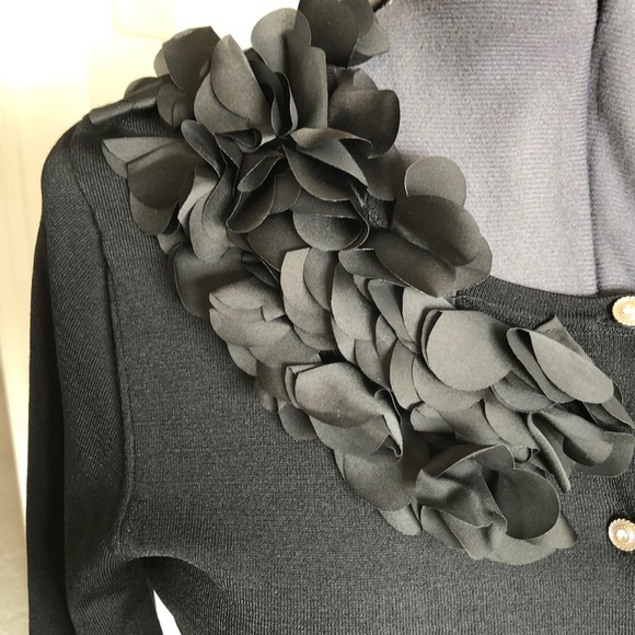 Fancy flowery cardigan - Picture 3 of 4